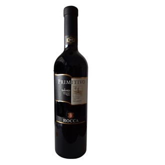 VINHO TINTO PRIMITIVO SALENTO ROCCA 750 ML