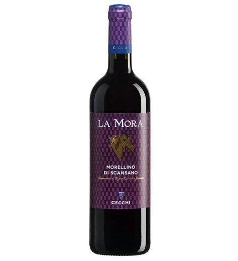 VINHO TINTO ITALIANO VINÍCOLA CECCHI- LA MORA D.O.C.G. MORELLINO DI SCANSANO - 750 ML