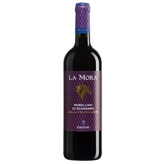 VINHO TINTO ITALIANO VINÍCOLA CECCHI- LA MORA D.O.C.G. MORELLINO DI SCANSANO - 750 ML
