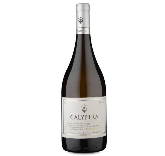 VINHO BRANCO CHILENO -Vinícola Calyptra - Calyptra Gran Reserva Sauvignon Blanc 750 ML