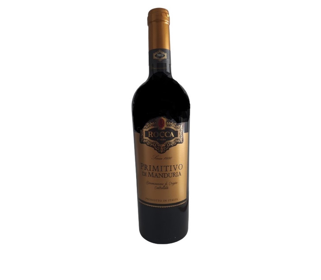 VINHO TINTO PRIMITIVO DI MANDURIA ROCCA 750 ML