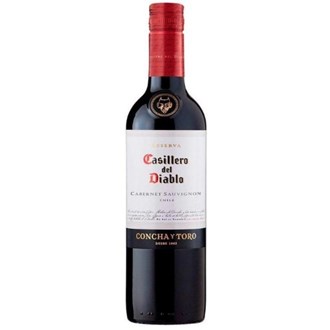 VINHO TINTO CHILENO- VINÍCOLA CONCHA Y TORO - Casillero del Diablo Cabernet Sauvignon 750 ML